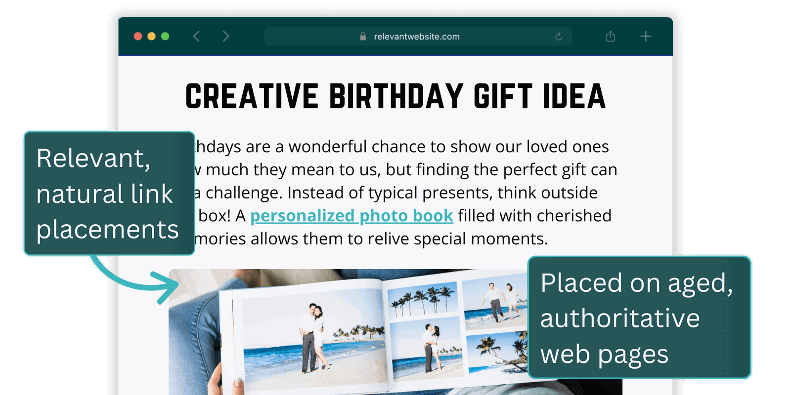 Curated Links - Relevant, natural link placements